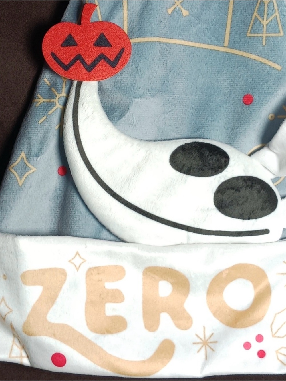 Disney’s The Nightmare Before Christmas Zero Santa Hat